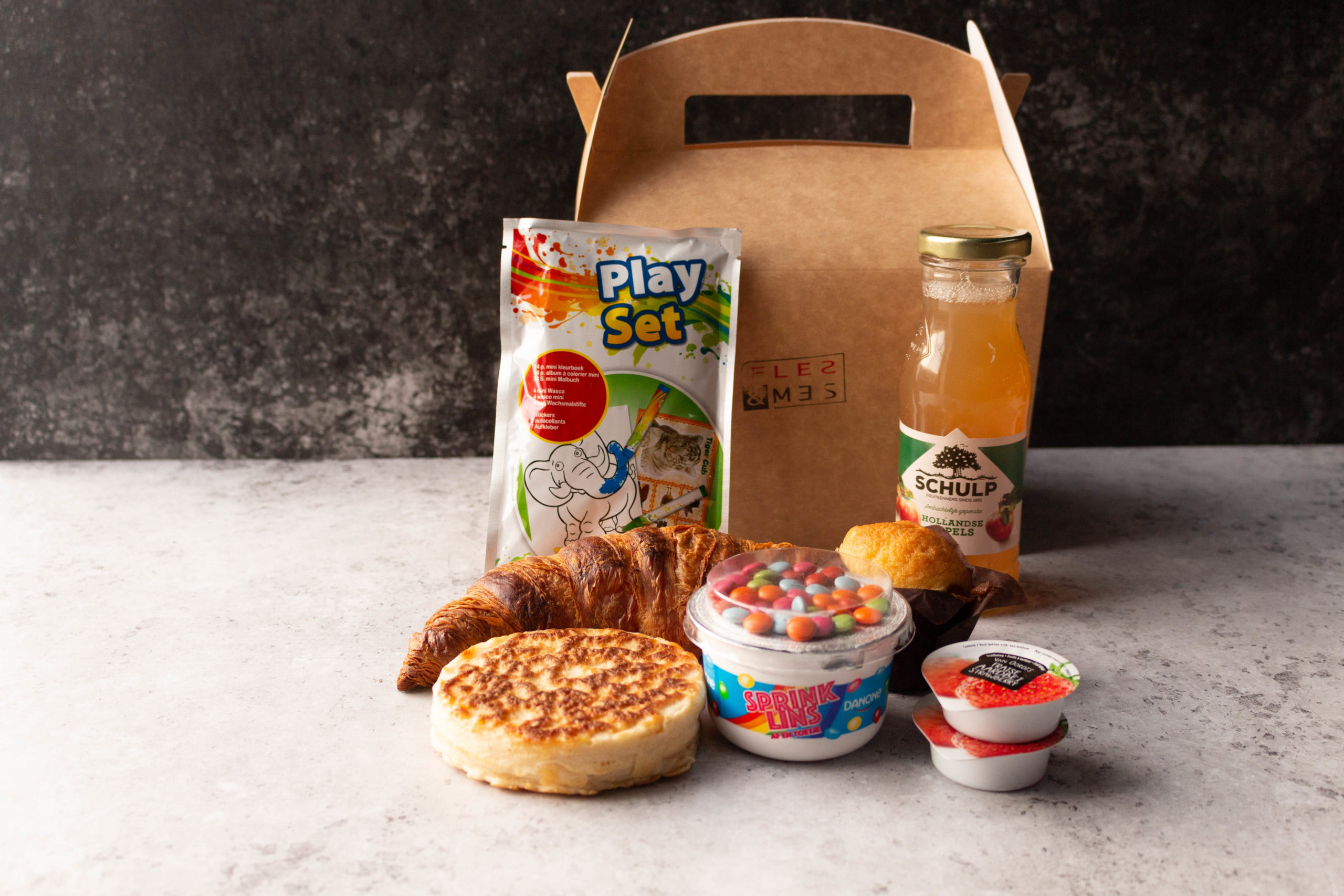 Brunchbox kids met verpakking