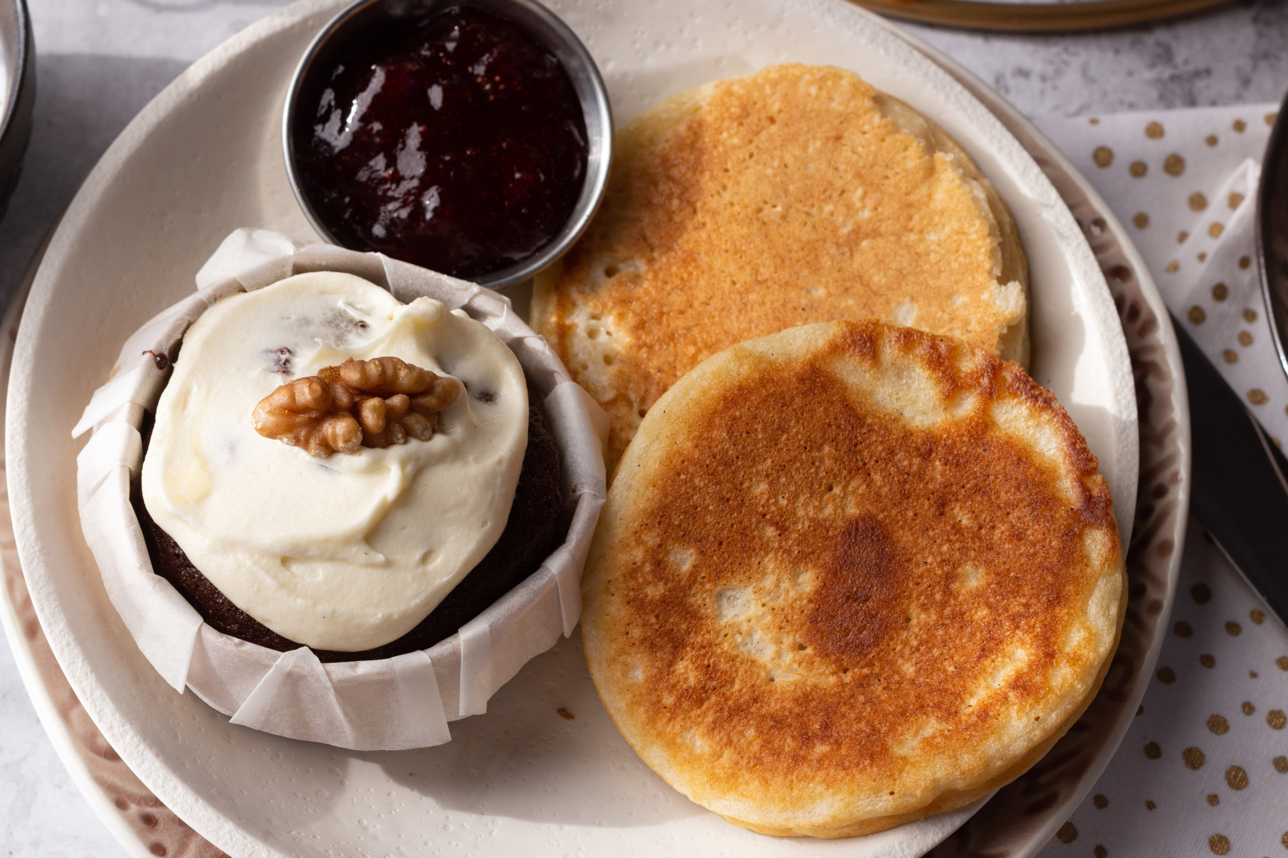 Pancake close-up 02 04.03.2021 (Fles&Mes)